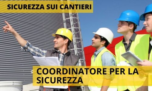 AGGIORNAMENTO COORDINATORE PER LA SICUREZZA