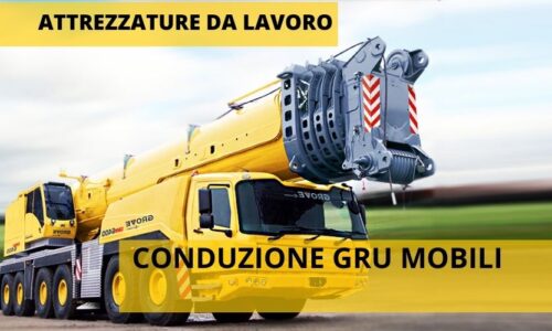 CONDUZIONE GRU MOBILI