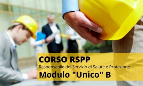 CORSO RSPP MODULO “UNICO” B