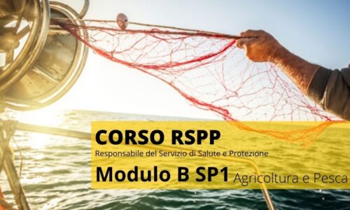 CORSO RSPP MODULO B SP-1 AGRICOLTURA E PESCA